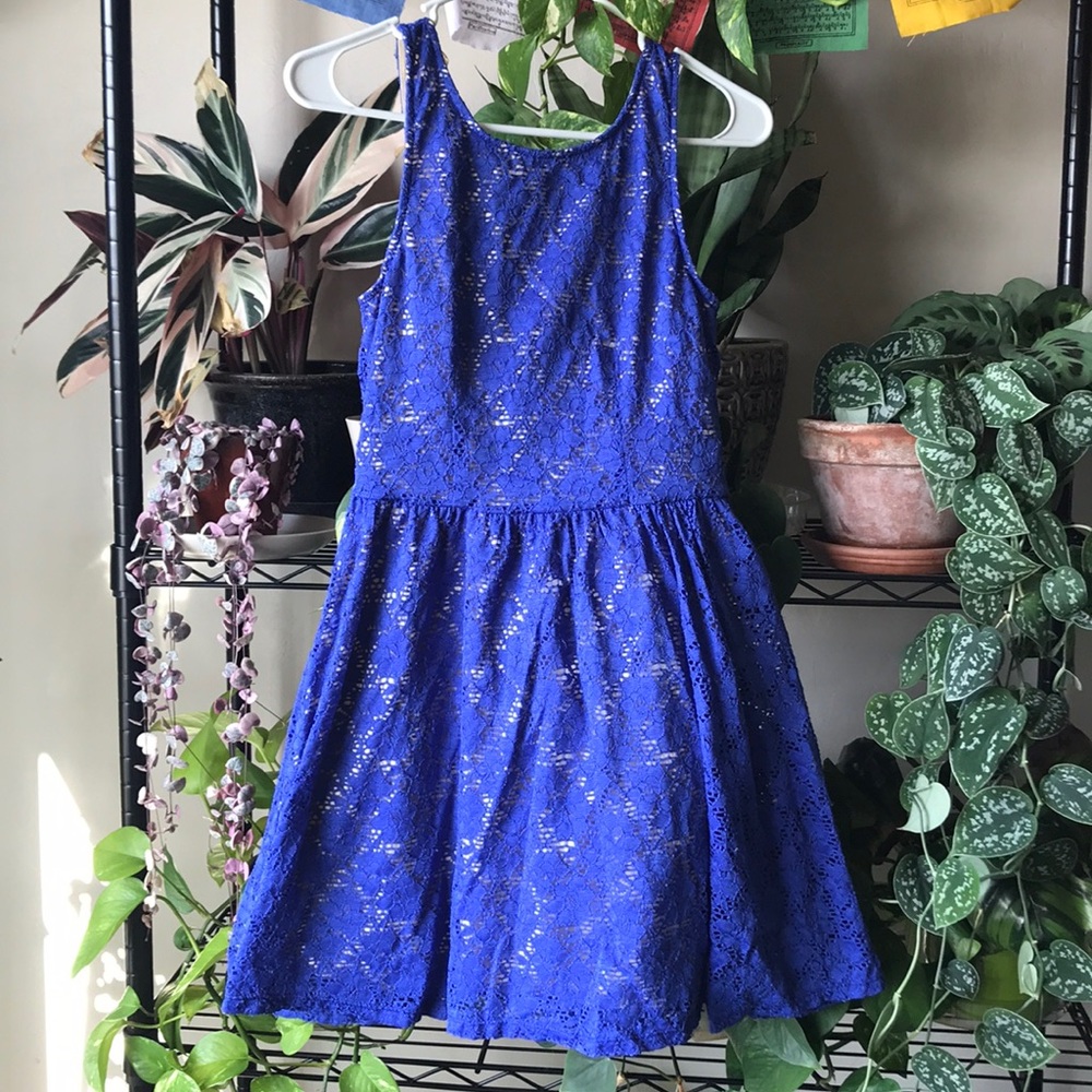 Blue Lace Sundress